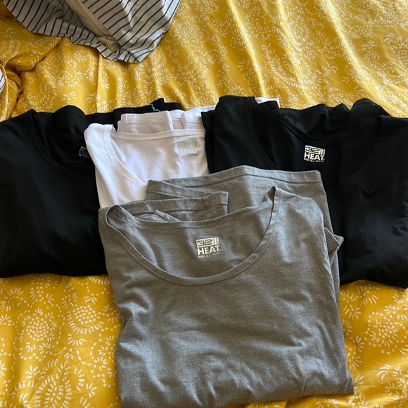 32 Degrees Tops - Long sleeve thermal bundle